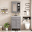 Ensemble de meuble-lavabo autoportant 30 po avec miroir-100166251
