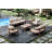 Newport Glenmore Water Resistant Fabric Upholstered Outdoor Patio Sofa with Protective Cover Included-1670578197-1654354793
