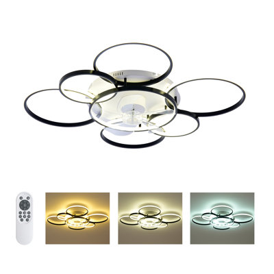 Ensemble d'éclairage DEL discret pour ventilateur de plafond de 41 pouces