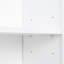 Armoire de cuisine et armoire blanche de 69,5 po de hauteur avec 6 portes, 1 tablette, tiroir - moderne et élégant pour la cuisine de la chambre à coucher, tiroir ouvert, qualité de fabrication-120258910