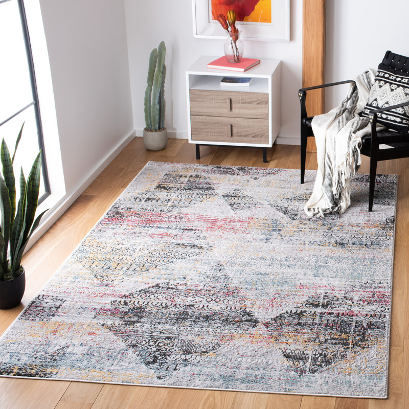Porcello 900 Performance Geometric Rug, Rectangle 4'5" x 6'5"