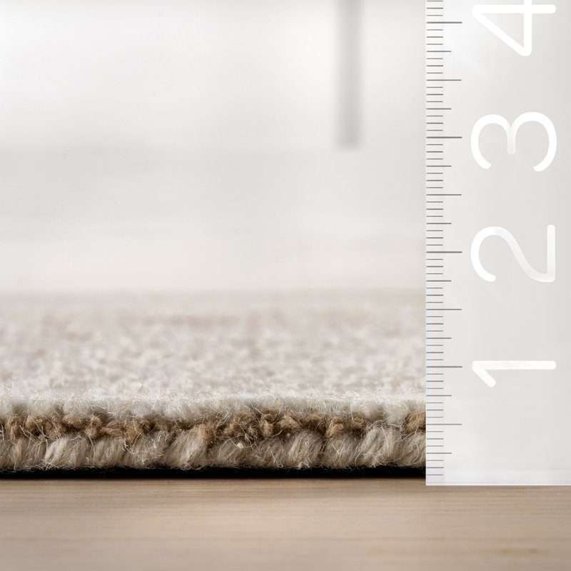  Tapis en laine Montceito, Rectangle 8 pi 6 po x 11 pi 6 po