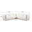 Modern Sofa Moon Leather Sectional