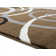 Tapis abstrait brun / gris Adonia