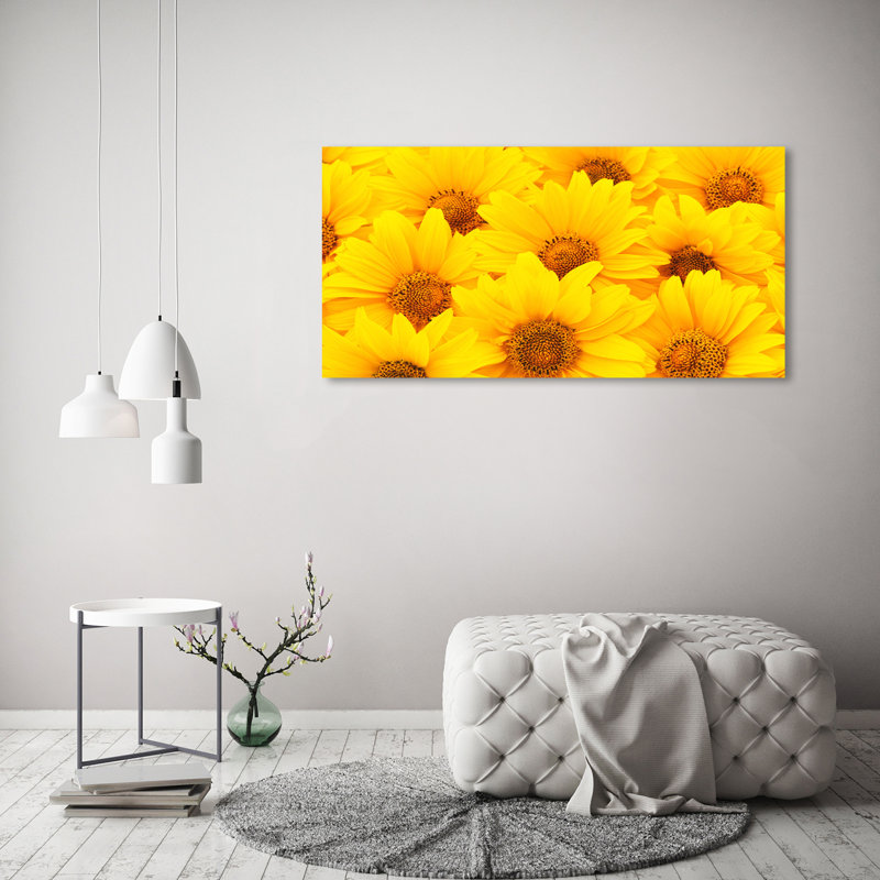 Sunflowers - Wrapped Canvas Print