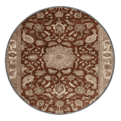 Machine Washable Persian Gray Area Rug
