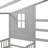 Wood House Bed-126770188