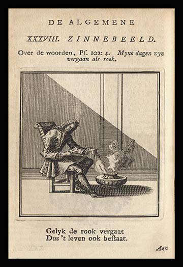 « the fumée », impression