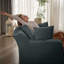 Chaise longue rembourrée en velours côtelé-1055520502