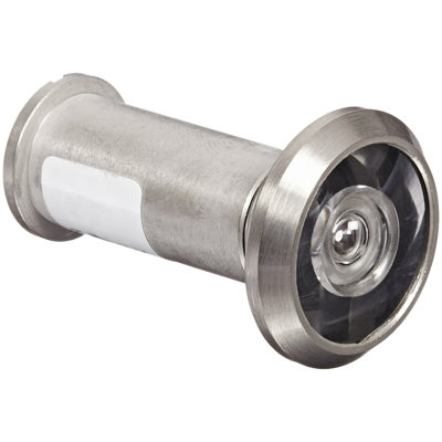 9/16 in. Satin Nickel Door Viewer