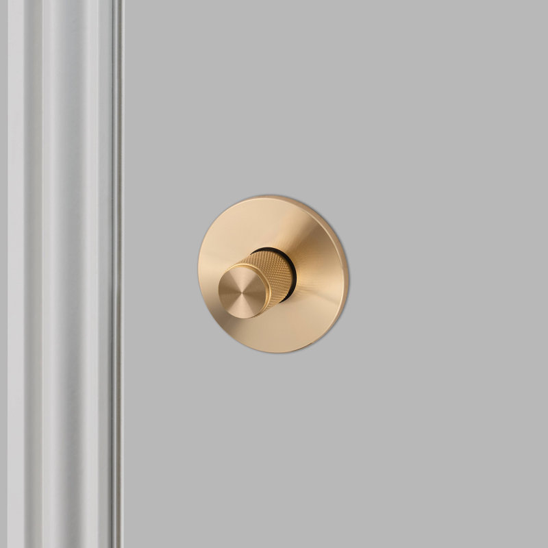 Thumbturn Lock / Cross, Brass