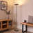 Sky Flux Industrial 63" Dimmable LED Floor Lamp with Adjustable Head-62954088