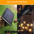 27ft 12-Bulb Solar Powered Outdoor Standard S14 LED String light Shatterproof