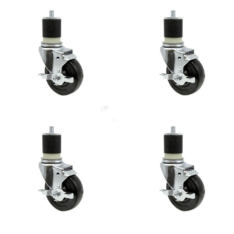 Hard Rubber Caster