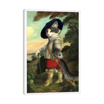 Widget In Boots by Melinda Copper - Painting on Canvas