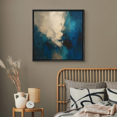 Reproduction d'art encadrée sur toile encadrée pour décoration de salon