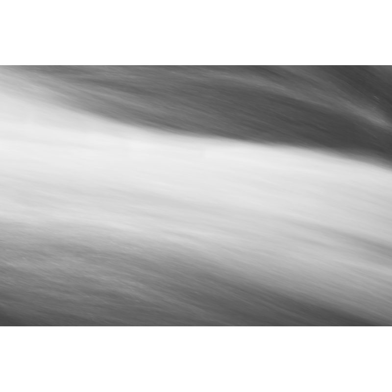 Panneau d'eau noir et blanc, H 8 po x l 12 po x P 1,25 po