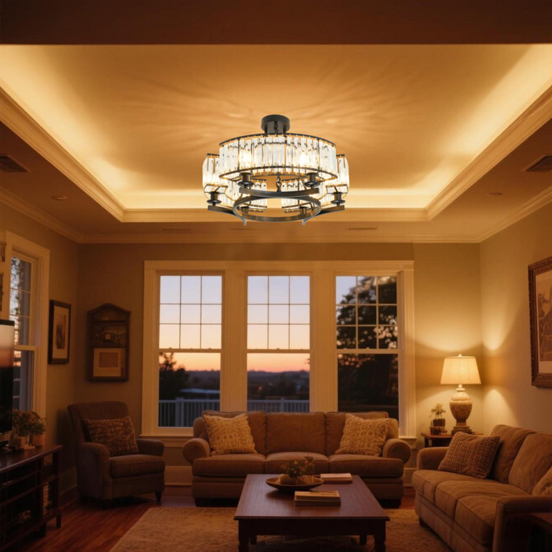 6-light Head American Chandelier