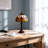 12" Tiffany-Style Stained Glass Table Lamp