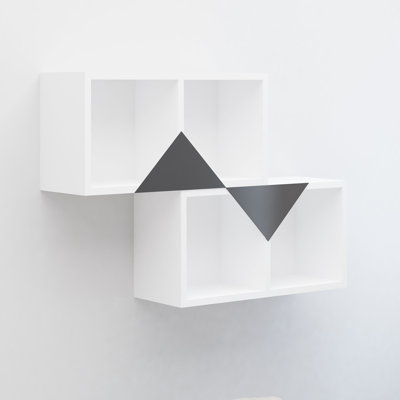 4 Piece Accent Shelf