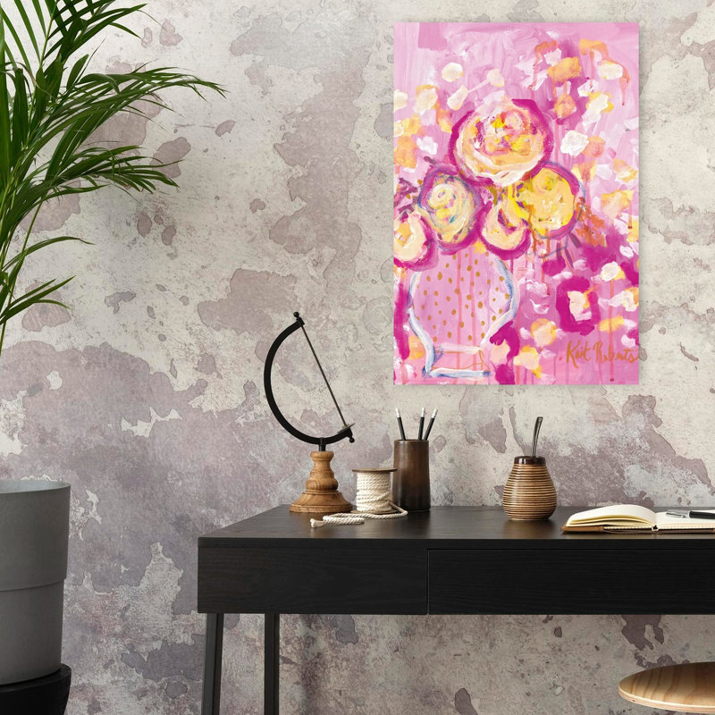 Ballerina 1 Piece Wrapped Canvas Wall Art, 60.96cm H x 40.64cm W
