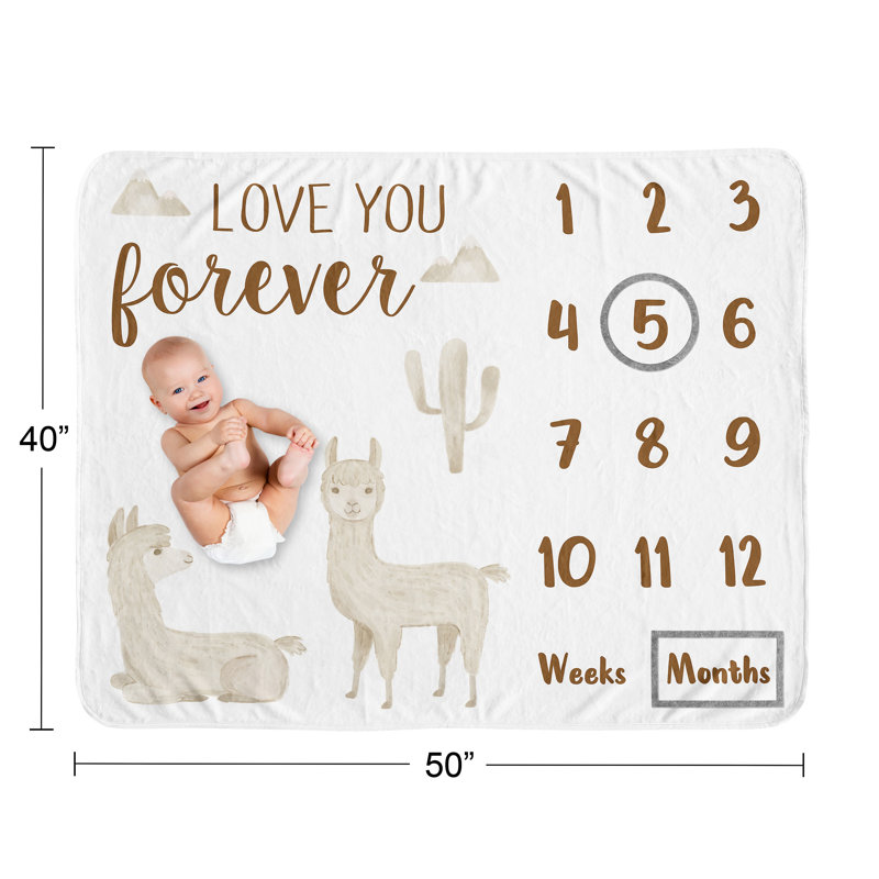 Couverture pour bébé Boho