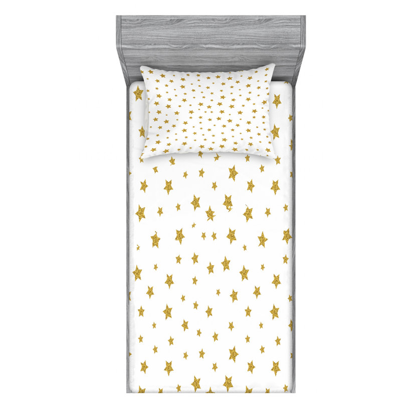 Microfiber Sheet Set, Twin XL Sheet Set with Fitted Sheet