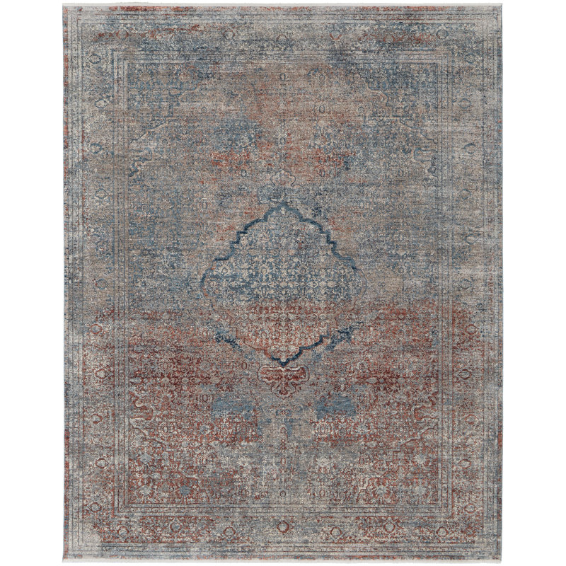 Gilford Abstract Indoor Rug, Rectangle 2' x 3'