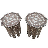 Syrian Glass End Table