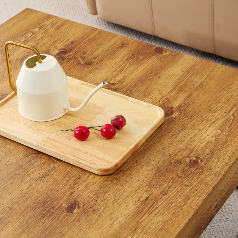 table basse rectangulaire, table à manger. Bureau en panneau de fibres à densité moyenne avec pieds en métal