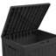 Boîte de rangement d'extérieur 35 gallons imperméable et résistante aux rayons UV
