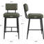 Faux Leather Accent Chair