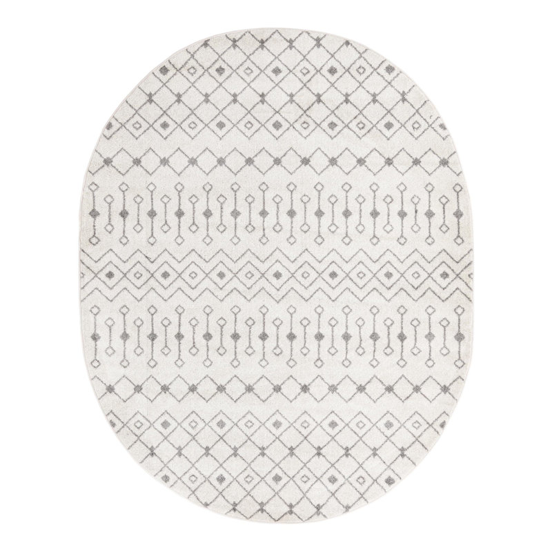 Somerville Moroccan Indoor Rug, Oval 7'10" x 10'