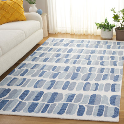 Metro 405 Hand Tufted 80% Wool; 20% Cotton Abstract Rug