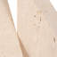 Elegant Travertine Stone Triangle Bookends, Tan Color, Perfect for Home Decor and Organization, Set
