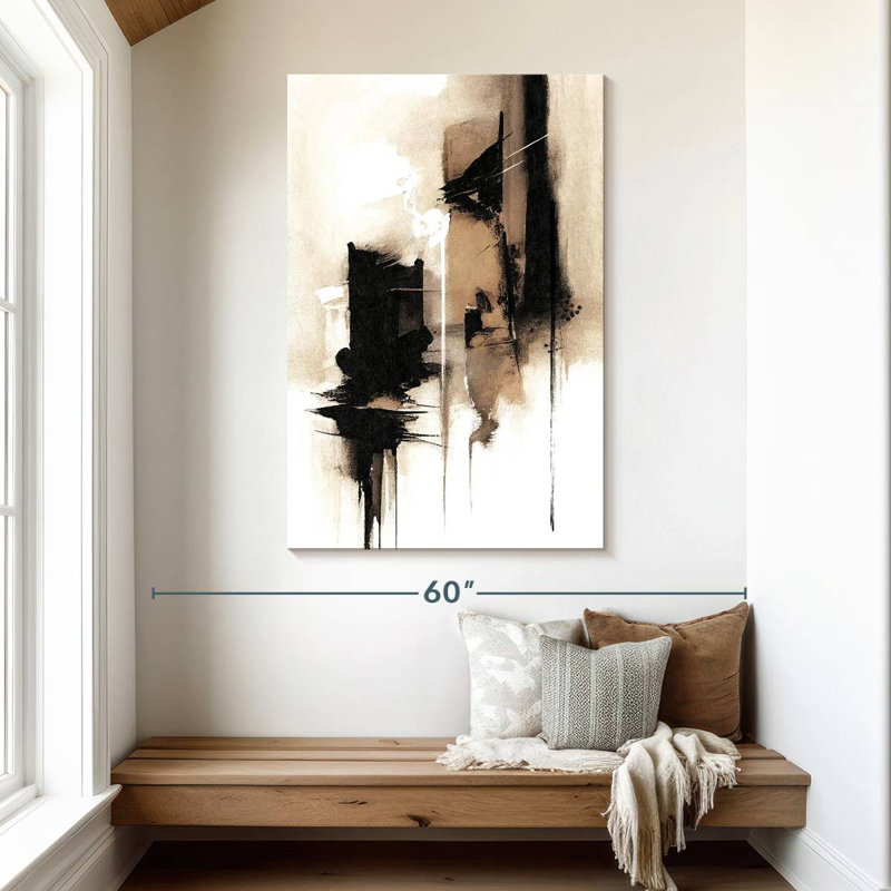 Avery Warm Smudges I, 48" H x 32" W