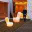 Sabinas Matte Ice White Plug-In LED Outdoor Floor Lamp-49037314-116240025-116240024