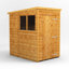 Powersheds Timber Tongue & Groove Pent Garden Shed