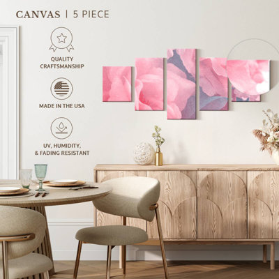 Tissu rose rose