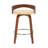 Sonia Counter Height Or Bar Height Swivel Upholstered Stool In Wood Finish -  Set -212361944-212361937-212361935