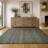Premium Machine Washable Dream Shag ADS527 Striped Rug-1178795992-1178796006