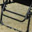 Reclining Sun Lounger Chair, Portable Camping Cot. Adjustable , Removable Pillow & Side Pocket. Black For Patio, Garden, Beach. 264 Lbs Weight Support. Breathable Mesh Seat. 73.32" L X 22.26" W