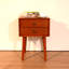 Table de chevet avec 2 tiroirs, petite table d'appoint avec rangement-34059050