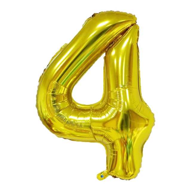 Numéro ballon ballon F07M1-78-4, Doré