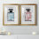 «Blue Wash Perfume», ensemble de 2 reproductions d'art