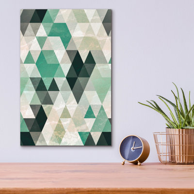 " Triangle Pattern " by Tai Prints