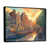 Black Floater Framed
