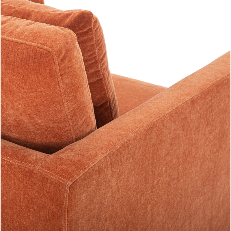 Fauteuil Kenji, Chenille rouille