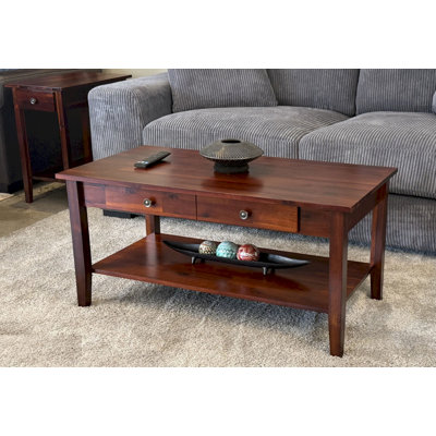 Ambrianna Solid Wood Single Coffee Table