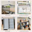 Bed Frame With Storage Shelf, Wooden Bed With Slide And Ladder, Guardrail-376879362